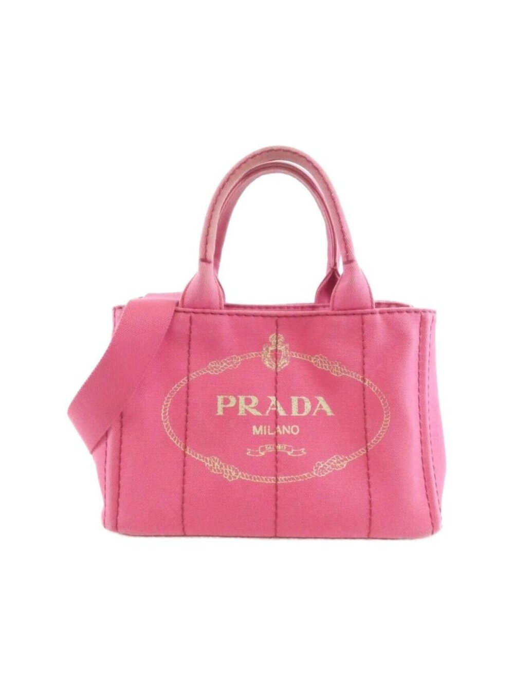 Prada Bag Handbag Gold